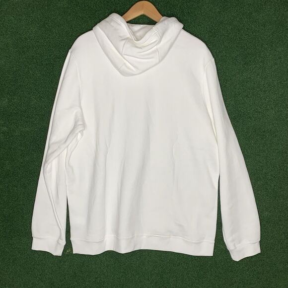 Nike Coach Prime Fleece Hoodie White/Black Deion Sanders - Picture 5 of 5